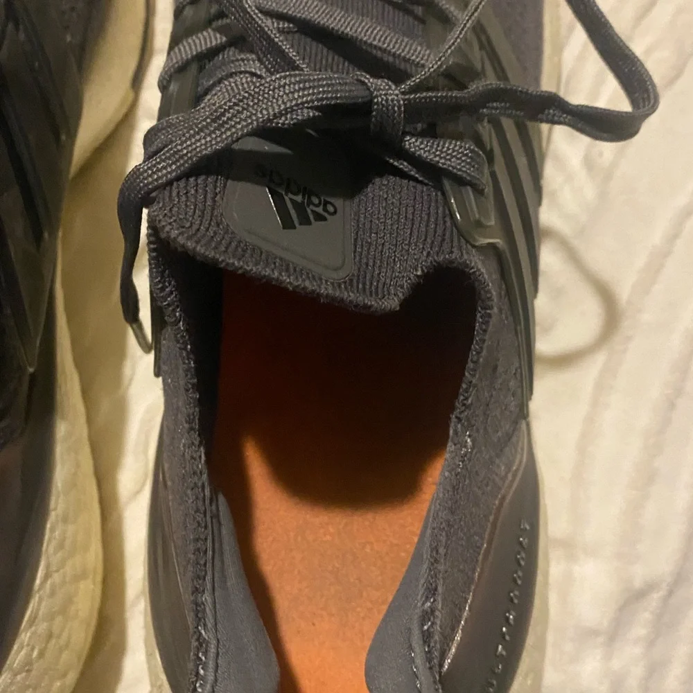 Adidas Ultraboost Men's Gray and Cream Athletic Shoes